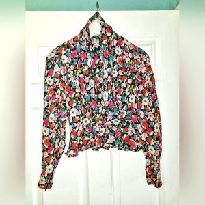 Ungaro gorgeous floral blouse